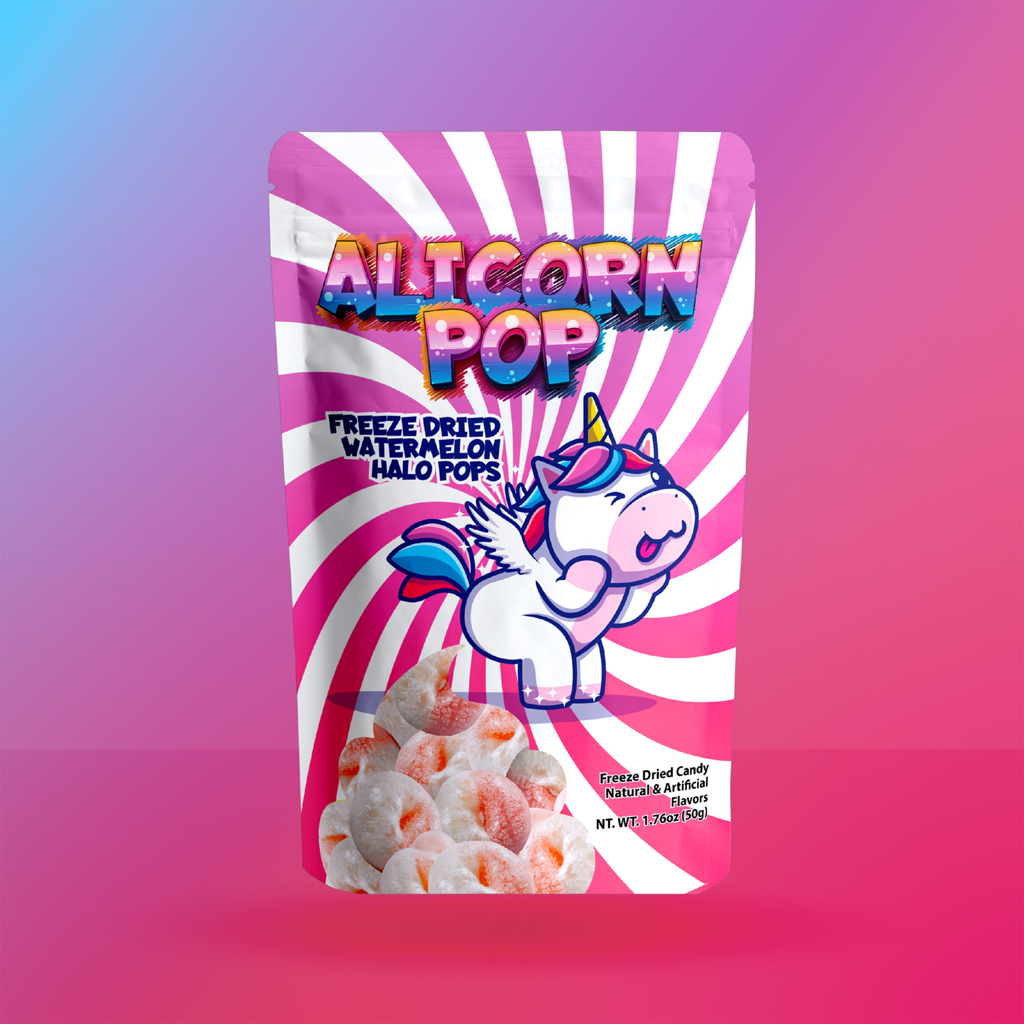 Watermelon Halo Pops Front